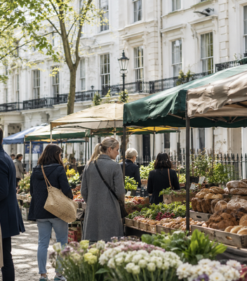 Spring Shopping and Local Markets in Kensington and Chelsea