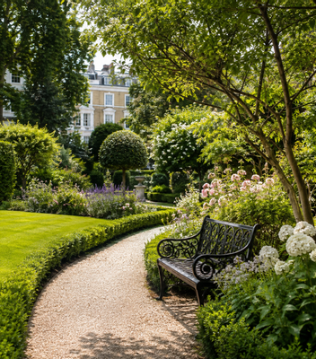 Kensington & Chelsea Has Some of London's Most Beautiful Front Gardens